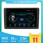 Автомагнитола 2 Din на Android 11 для VWVolkswagen, Skoda Octavia, Golf 5, 6, Touran, Passat B6, Polo, Jetta
