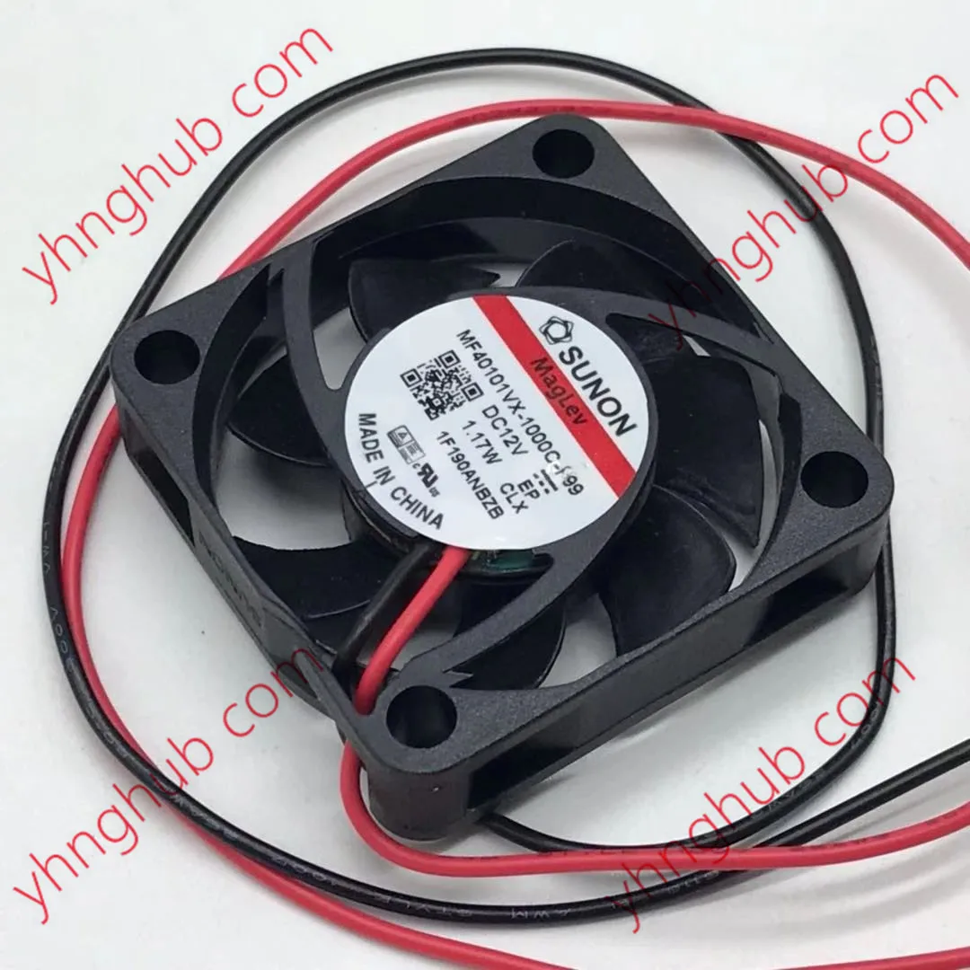 SUNON MF40101VX-1000C-A99 DC 12V 1,17 W 40x40x10mm 2-проводной Вентилятор охлаждения сервера
