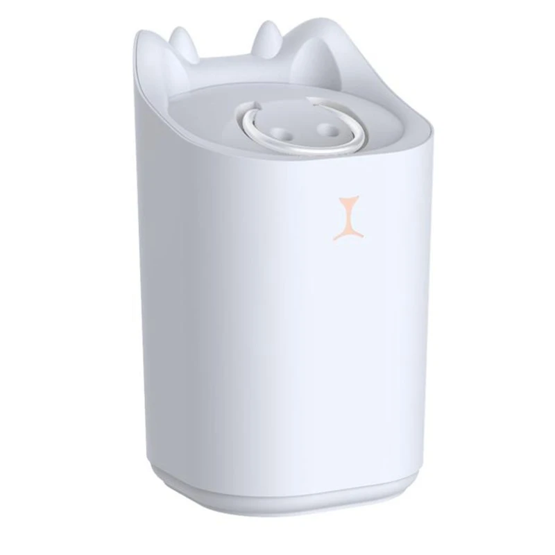 

Double Spray Humidifier Desktop Humidifier 3000ML Large Capacity USB Portable Air Humidifier Diffuser for Home ,White