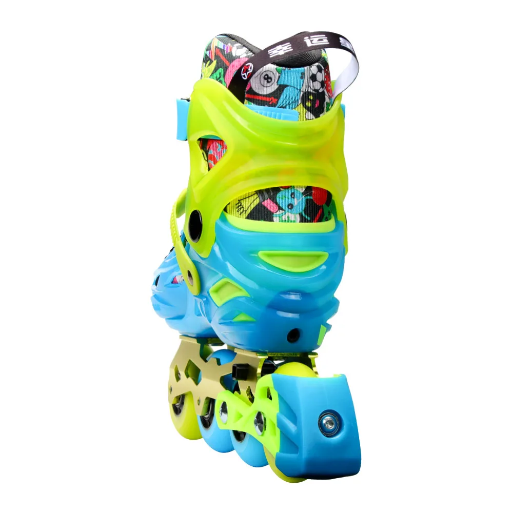 YF YOUFU Inline skate детская slalom 4W 68 70 роликовые скейты обувь| |