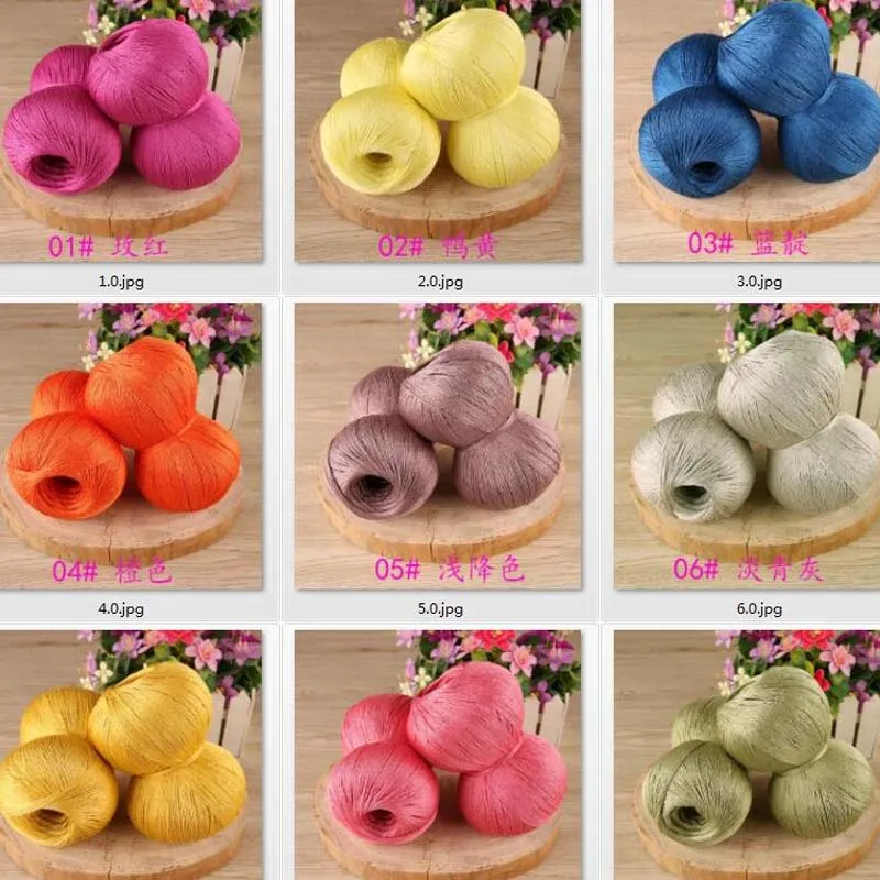 

250g lace Yarn for hand knitting baby Cotton Crochet yarn to knit Crocheting line threads DIY handmake