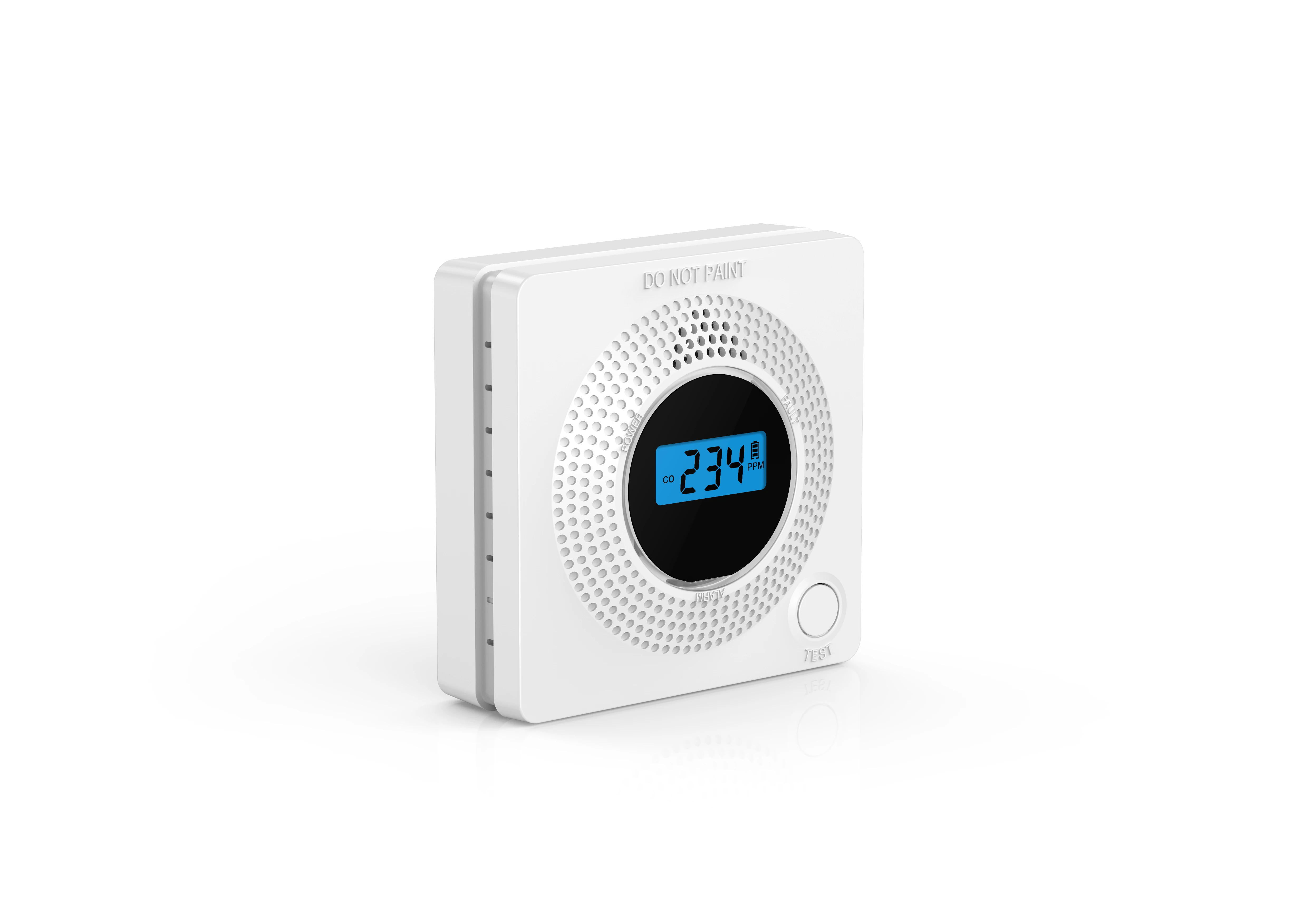 Tuya wi fi detector de monóxido carbono display lcd 85db sirene som sensor concentração co alarme inteligente CO | Безопасность и