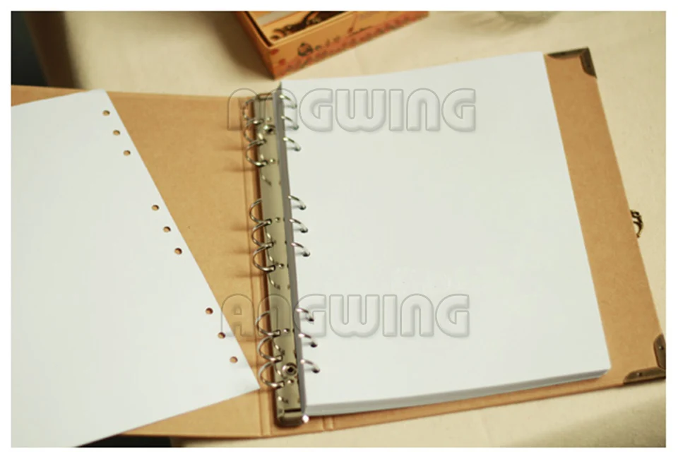 Album-White Sheet ANGWING 36 страниц свободный лист/пустой фотоальбом Scarpbook/Обложка свадьба/ребенок/альбом «сделай сам» скрапбук для Путешествия Альбом для фото для ребенка - Цвет: Album-White Sheet