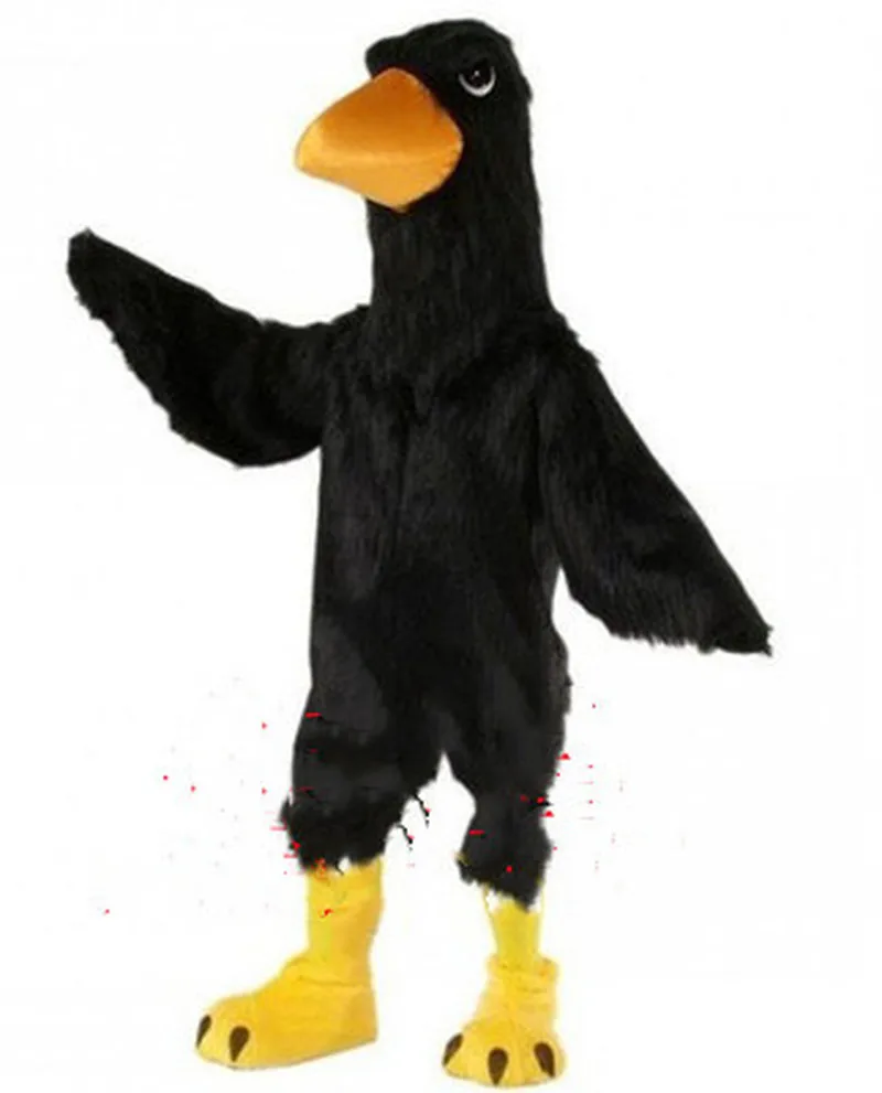 

Black Bird Mascot Costume Suits Cosplay Party Game Dress Outfits Clothing Advertising Promotion Carnival Halloween Fursuit