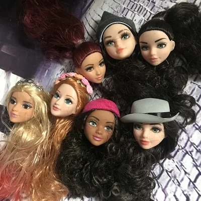 

new brand high quality mc2 size doll head collection dolls mermaid head diy
