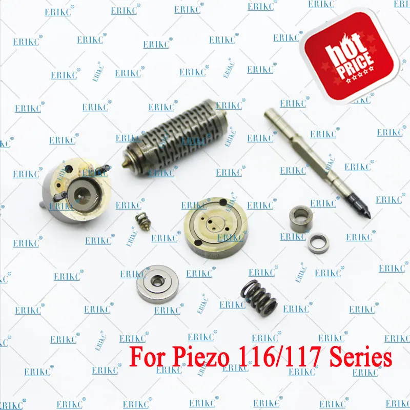 

ERIKC F00GX17005 Common Rail Diesel Piezo Injector Valve Repair Kits FOOGX17005 E1023500 for BOSH 0445116/117 Nozzle