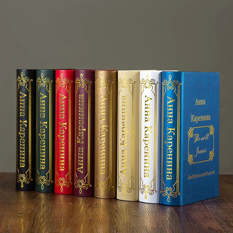 

Fake Book Simulation Book Decoration European Retro Bronzing Props Book Model Room Coffee Shop Decoration