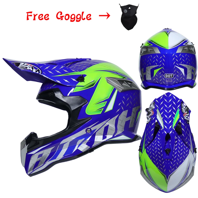 2018 новый шлем для мотокросса велосипедный спуска на гору беговых лыж DH гоночный