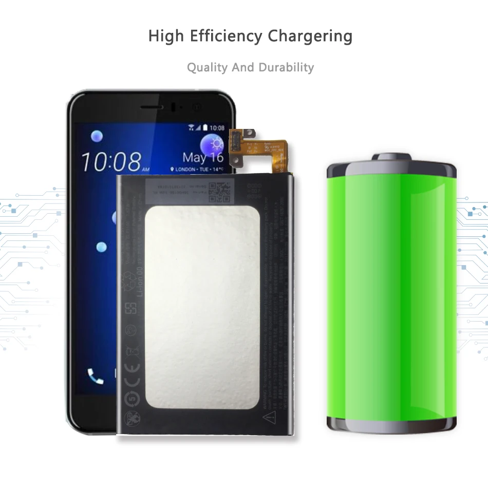 

Replacement Battery For HTC Butterfly X920e Droid DNA Deluxe DLX One X5 THL21 Battery BL83100 2020mAh with Track Code