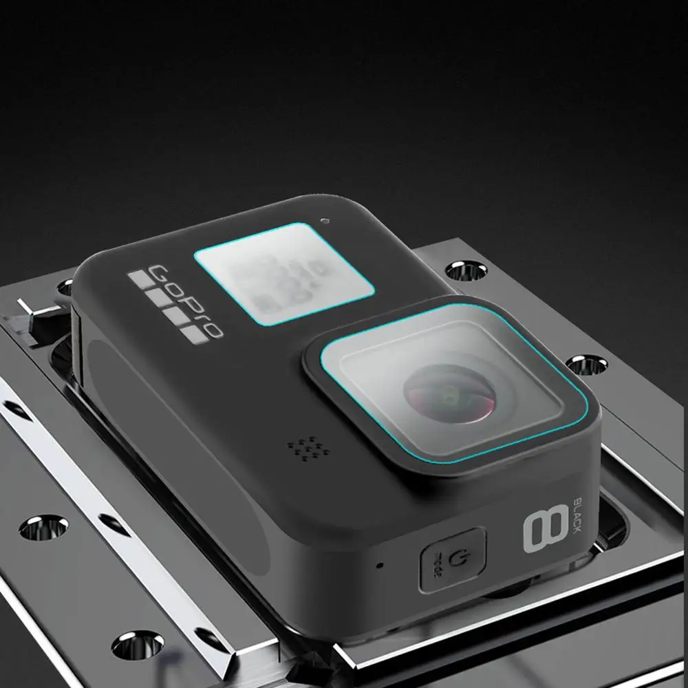 Пленка из закаленного стекла для камеры Gopro hero 8 black 1 пленка переднего объектива