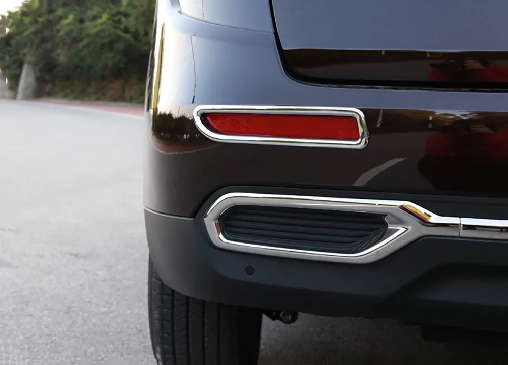 Для Renault Koleos 2017 2018 2019 накладки на заднюю противотуманную фару автомобиля накладка