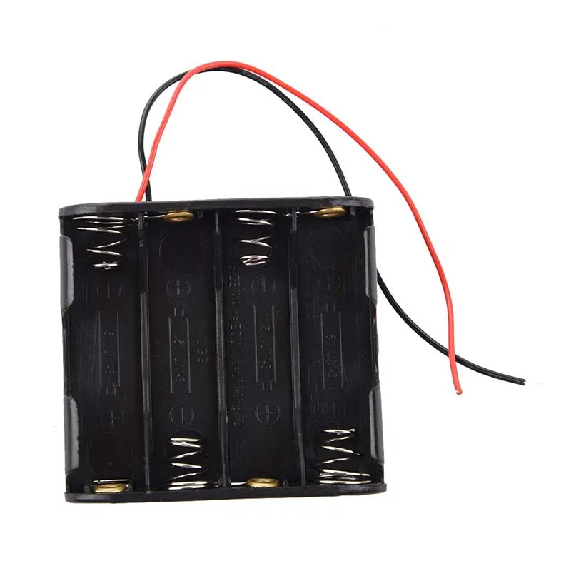 8 шт. Aa клетки Батарея (12v) Клип держатель коробка чехол черного цвета | Аксессуары