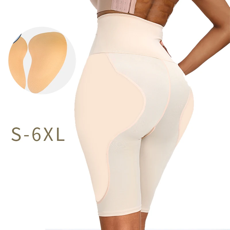 Women Tummy Body Shaper Hip Pads High Waist Trainer Fake Ass Butt Lifter Shapewear Booties Enhancer Booty Lifter Thigh Trimmer