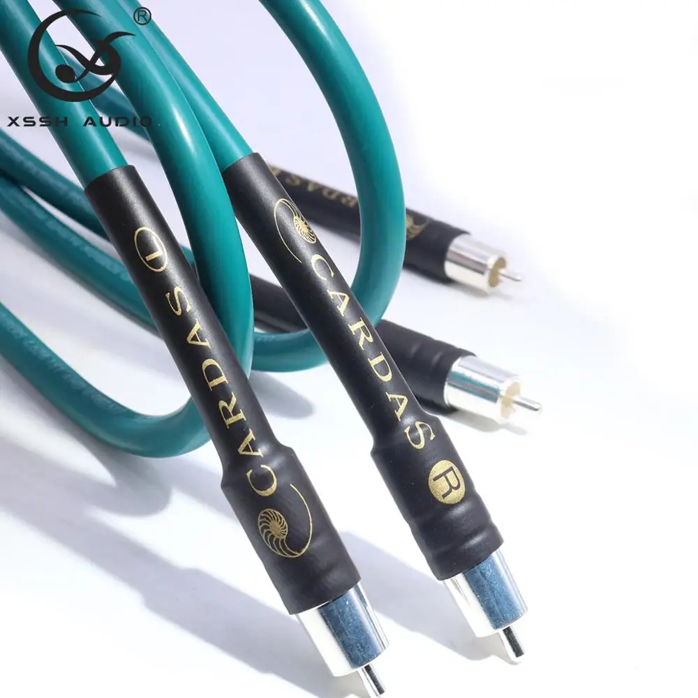 1 пара к RCA Hi-end Мощность усилитель из бескислородной меди с покрытием чистой