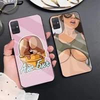 sexy hot girl summer twerk it swag phone case for samsung s6 7edge 8 9 10e 20plus s20 ultra note8 9 10pro a72018 tempered glass
