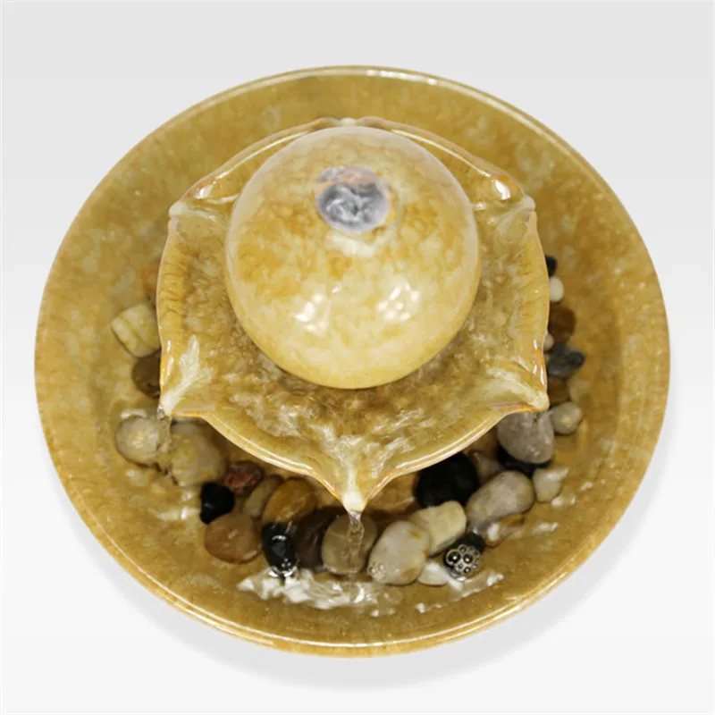 Европейский современный керамический водный Фотофон для гостиной фэн шуй