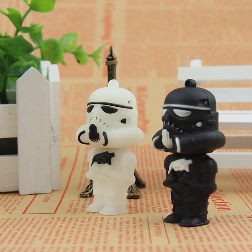 Cle USB Mini Chiavetta Star Wars Robort Memoria флешка Флешка 128 МБ 32 Гб 64 | Компьютеры и офис