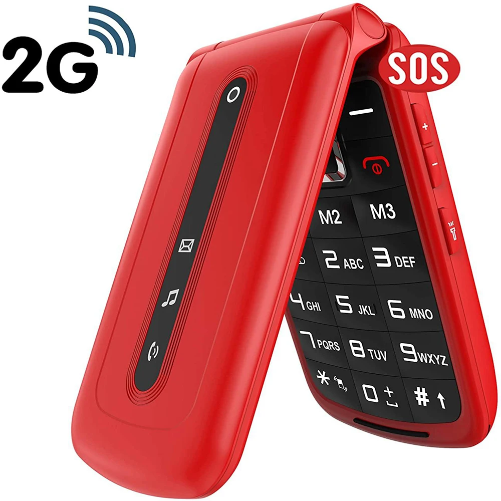 Телефон для пожилых людей большая кнопка SOS разблокировка две SIM карты режим