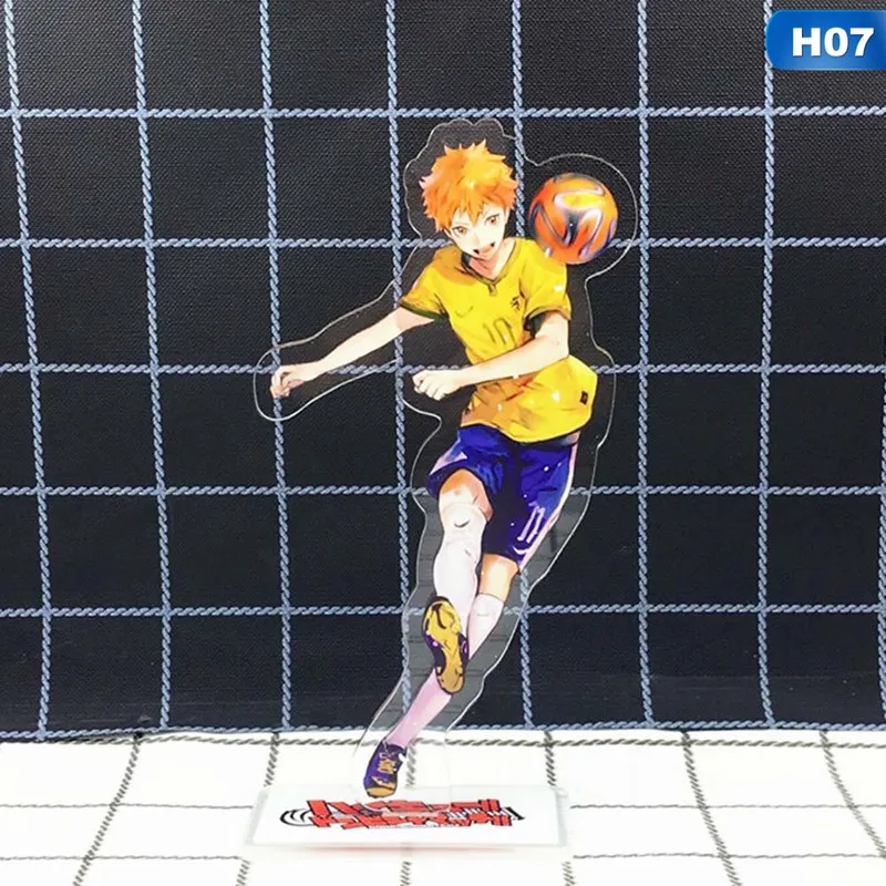 

15CM Japanese Anime Haikyuu!! Volleyball Boys Acrylic Stand Model Toys Action Figure Desktop Decoration Plate