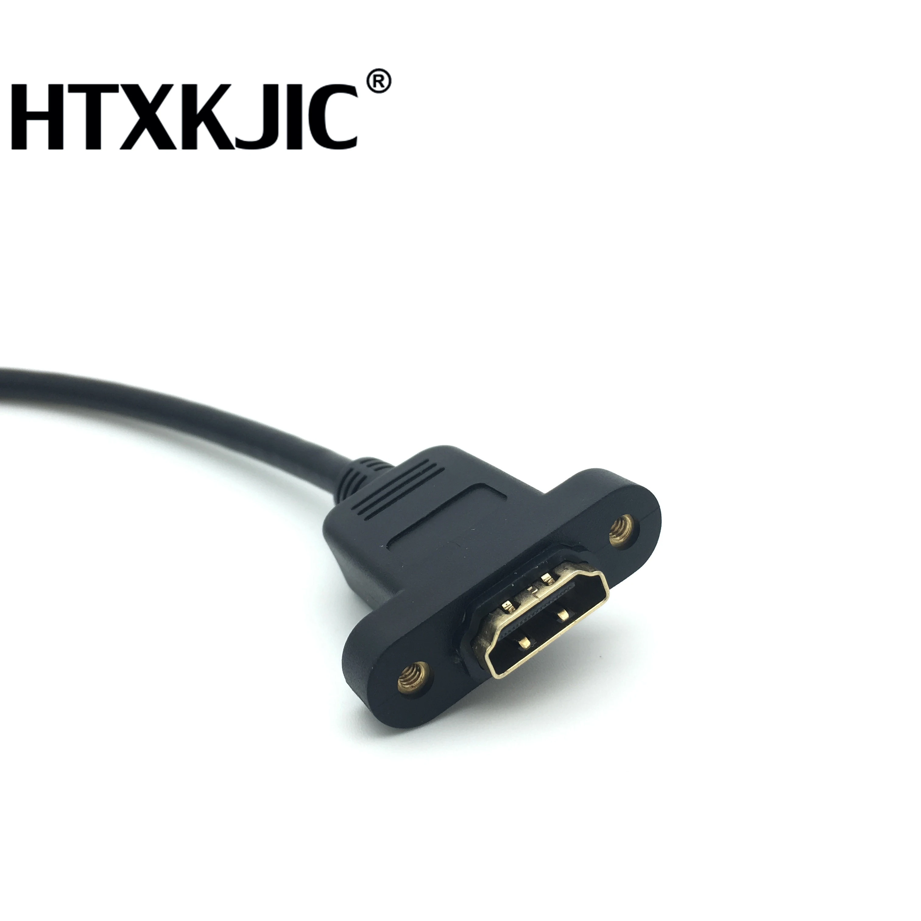 1 шт. 30 см 50 60 м 5 позолоченный HDMI Удлинительный кабель штекер гнездо с винтовым