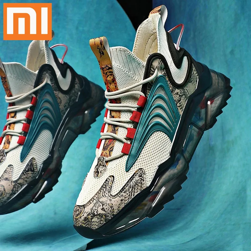 

Xiaomi Mijia Sneakers Breathable Running Shoes for Men Women Sport Shoes Outdoor Cushion Men Walking Shoes