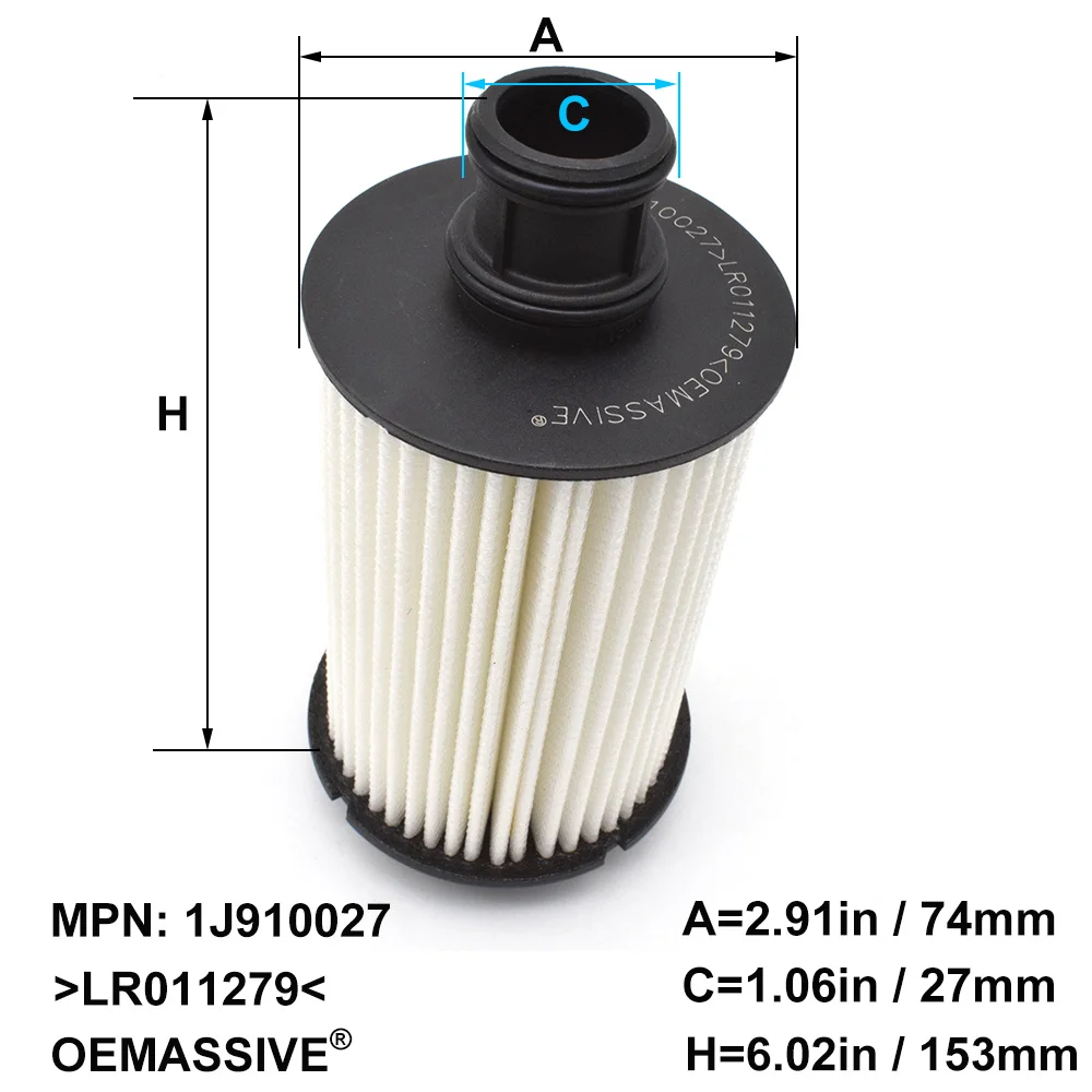 Oil Filter LR011279 For Jaguar F-Pace X761 Land Rover Range Sport LW 2015 2016 2017 2018 2019 3.0L Engine Protector | Автомобили и