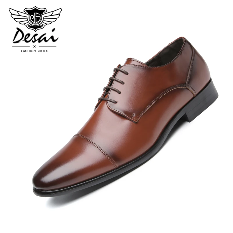 

2019 Winter New Men's Classic Business Dress Shoes Men Formal Wear Professional Office Wedding Party Gentleman Shoes Plus Size