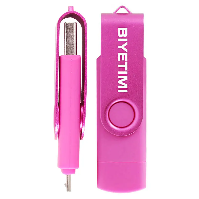 USB флеш накопитель Biyetimi 64 ГБ 32 16 8 Smartphonecle usb 2 0 128 Type c устройства хранения|metal pen drive|pen