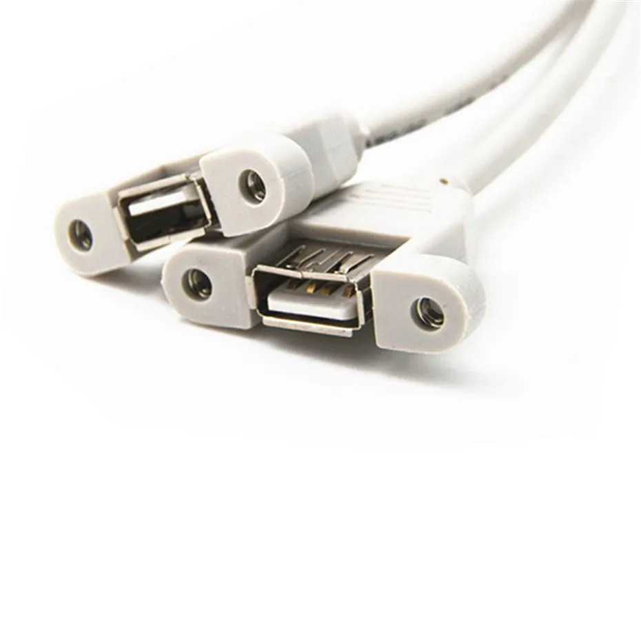 30 см USB 2 0 Тип женский винт для материнской платы 9P заголовок кабель с кронштейном