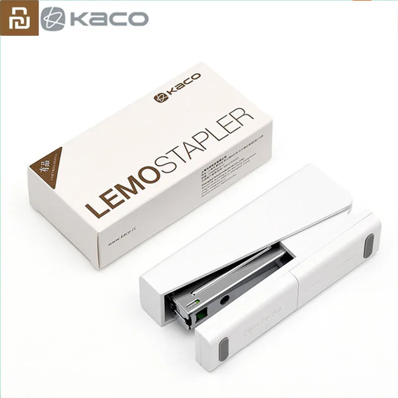 Степлер для Xiaomi Mijia Kaco LEMO скобы канцелярских товаров офисные аксессуары школьные