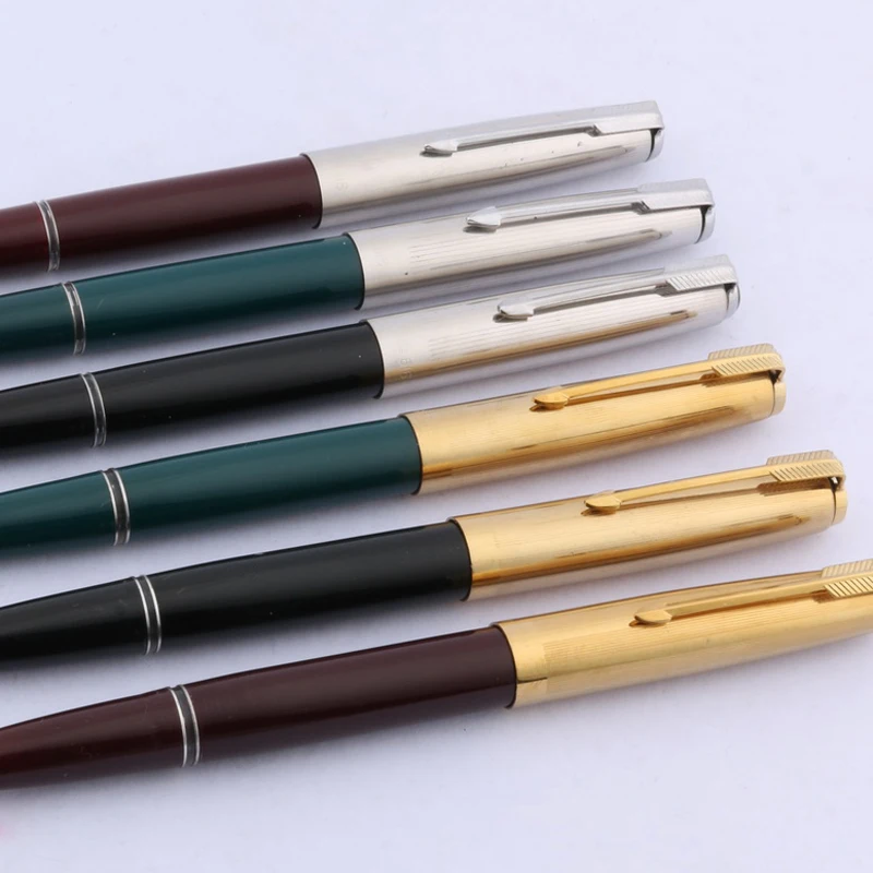 Перьевая ручка Hero 616 329 A из нержавеющей стали с тонким наконечником 0 38 мм|Перьевые