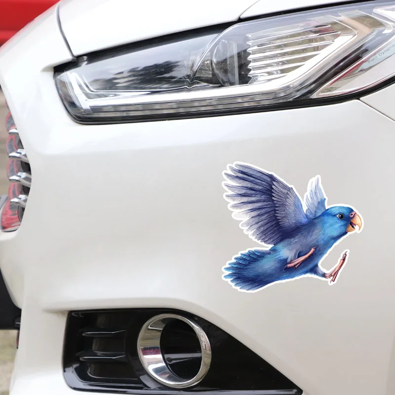 

Car Stickers Decor Motorcycle Decals Beautiful Parrot Decorative Accessories Creative Sunscreen Waterproof PVC,14cm*13cm
