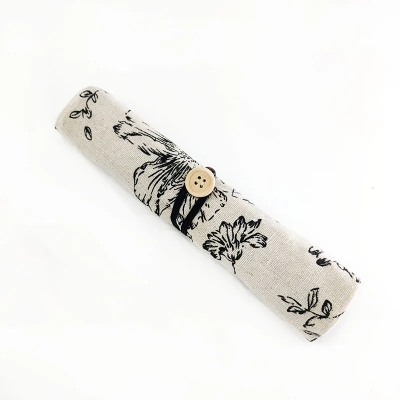 Набор столовых приборов из бамбука экологически безопасный комплект посуды нож