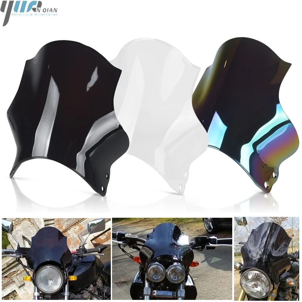 Ветровое стекло для мотоцикла Honda Hornet CB400 CB600 CB750 CB900 CB919 CB250 Yamaha V MAX 1200 VMAX 1200| |