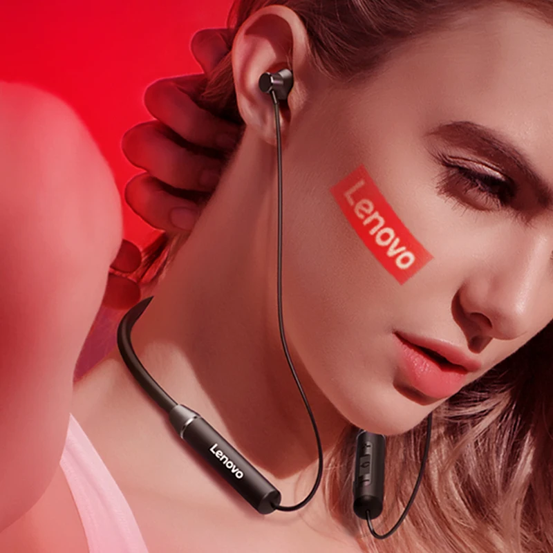 Беспроводные наушники Lenovo HE05 Bluetooth BT 5 0 IPX5 водонепроницаемая Спортивная
