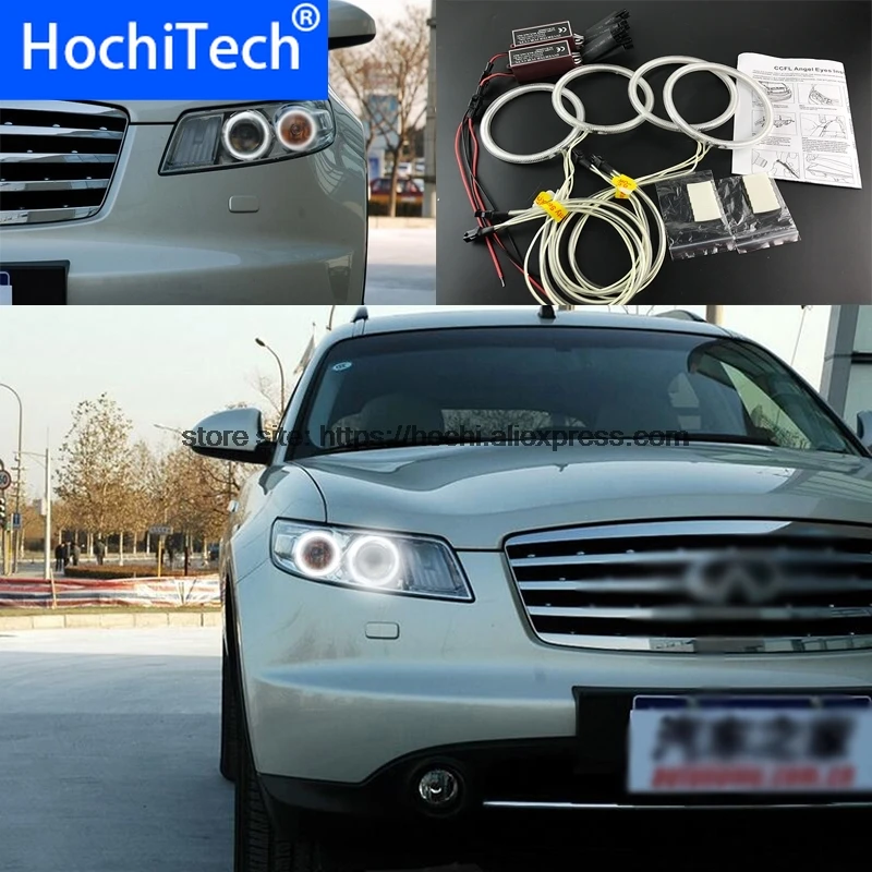 HochiTech белый 6000K CCFL головсветильник свет гало ангельские глазки набор светильник
