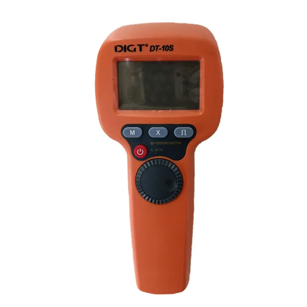 

DIGT DT-10S 7.4V 2200mAh 1500LUX 60-99999 Strobes/min Handhold LED Stroboscope Rotational Speed Measurement Flash Velocimeter