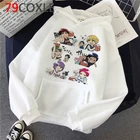 Мужская толстовка Kuroko без корзины, мужская одежда с графическим принтом Ulzzang, Харадзюку 2021