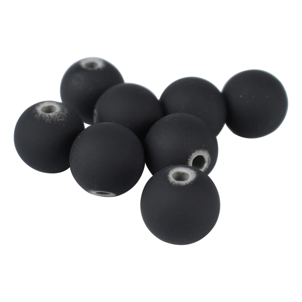 Матовые бусины россыпью 50 шт./лот 8 мм аксессуары сделай сам фурнитура CCB матовые