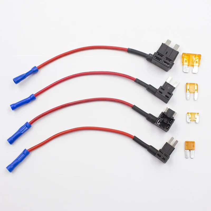 4 шт. автомобильные адаптеры для предохранителей 12-24 В | Автомобили и мотоциклы