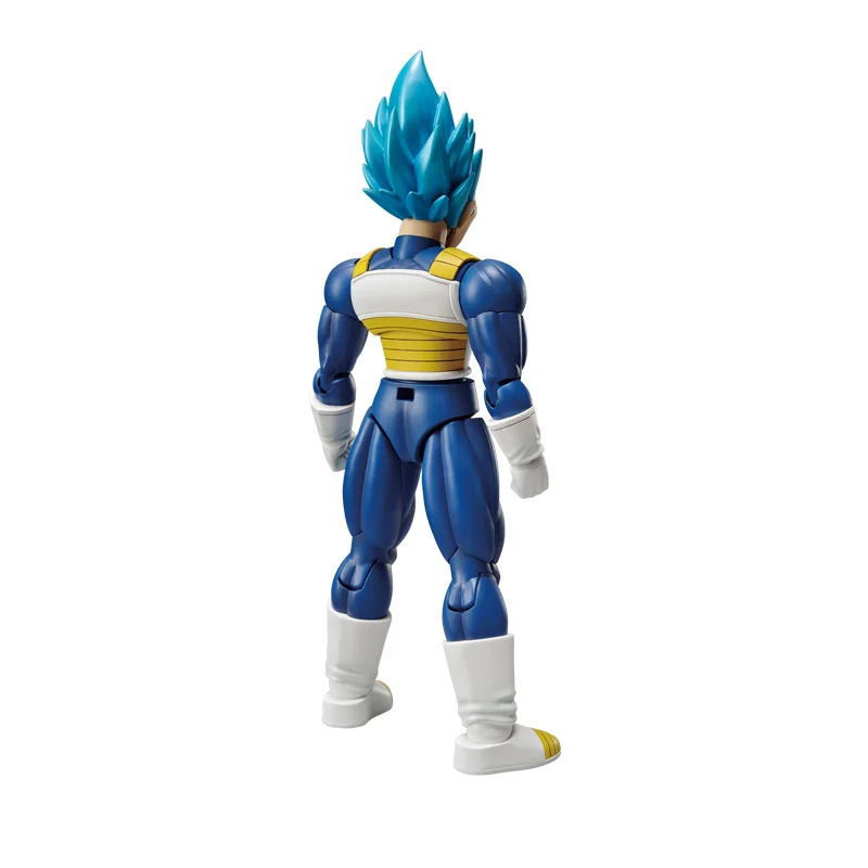 

Original Bandai Model Anime Dragon Ball Super Saiyan Blue Vegeta Special Color Edition Boxed Assembled Model Toys