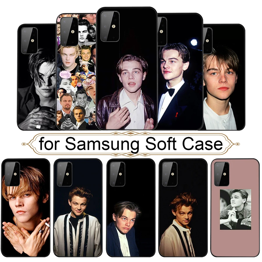 Мягкий чехол для телефона Leonardo Dicaprio Young Samsung Galaxy S20 Ultra Note 10 Plus S10 Lite A91 A81 A71 A51 |