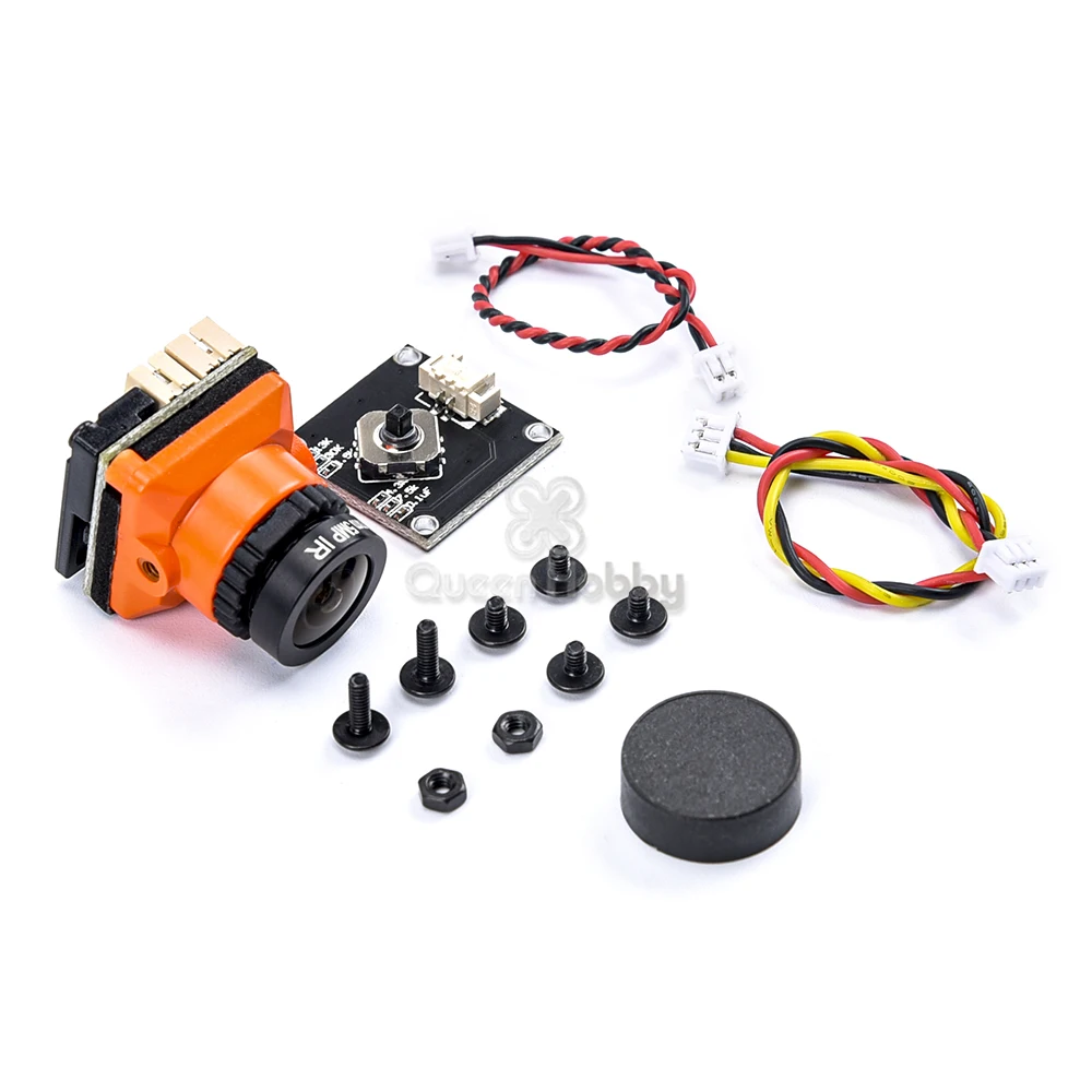 

1500TVL 1/3 "CMOS B19 Mini FPV камера 2,1 мм объектив PAL / NTSC с OSD для моделей гоночных дронов RC