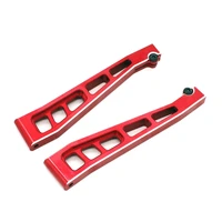 2pcs metal front and rear upper suspension arm for jlb racing cheetah 11101 21101 j3 speed 110 rc car upgrade parts