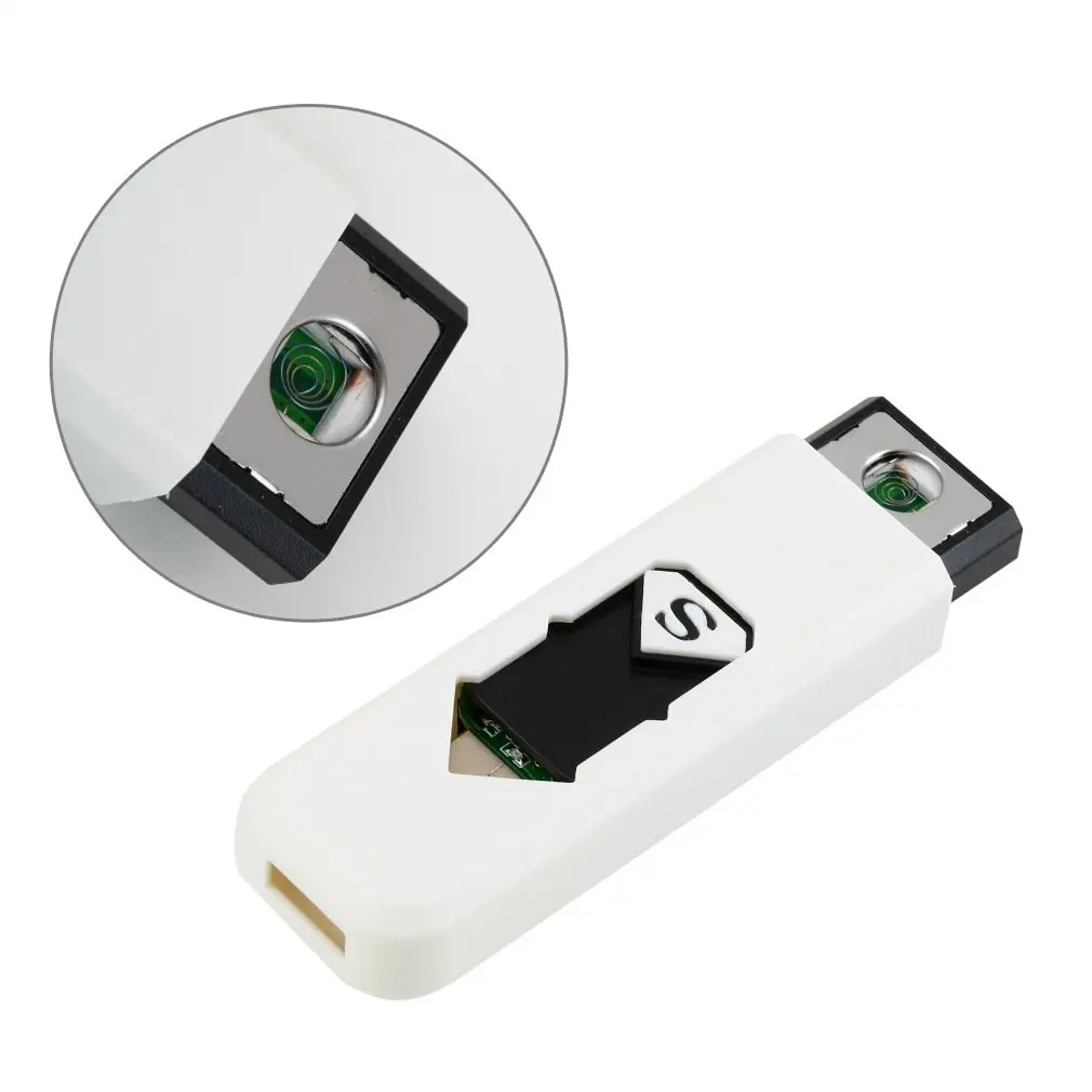 Электронная usb зажигалка ветрозащитная ультратонкая без газа USB перезаряжаемая