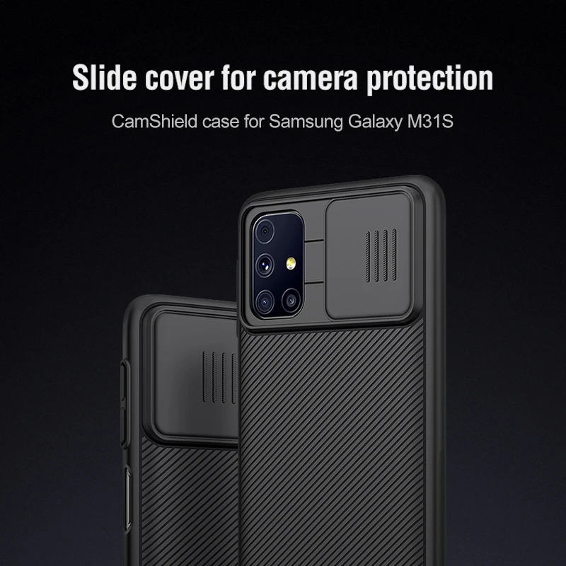 

Защитный чехол для камеры Samsung Galaxy M31s Nillkin, защитный чехол для samsung M31s, защитный чехол