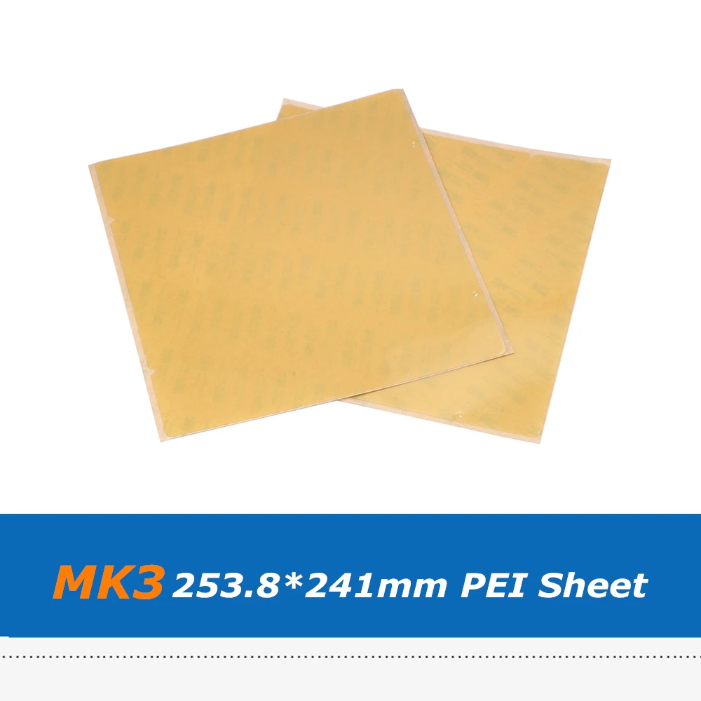 Лист-наклейка MK3 для 3D-принтера Reprap Prusa i3 Mk3 Mk2.5 MK52 253 8*241 мм 2 шт. | Компьютеры и офис