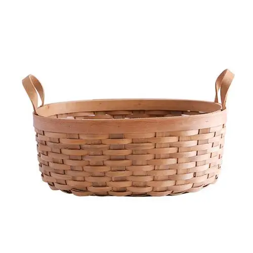 Ручной хлеба для фруктов и овощей корзина хранения мелочей соломы сушенный