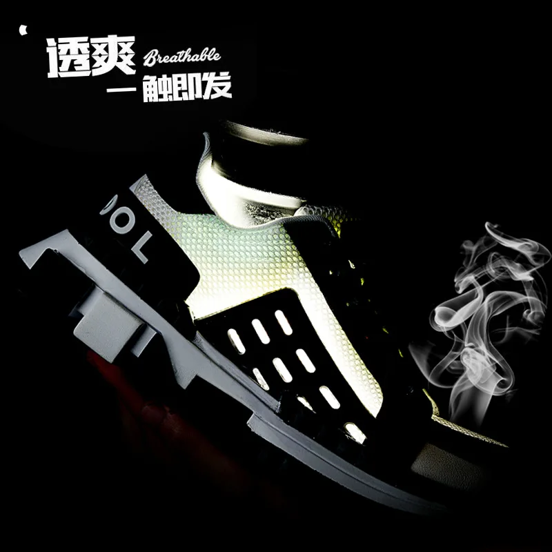 Мужские массивные кроссовки в стиле хип-хоп обувь для папы на высокой платформе