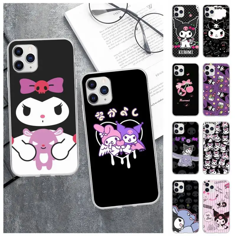 

Little Devil Kuromies Phone Case For Samsung A12 5G A71 4G A70 A52 A51 A40 A31 A21S A20 A50 A30 S Transparent Cover
